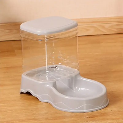 3.8L Large Capacity Pet Automatic Feeder and Water Dispenser Combo – Grain Storage Bowl for Cats and Dogs, Convenient Pet Feeding Supplies