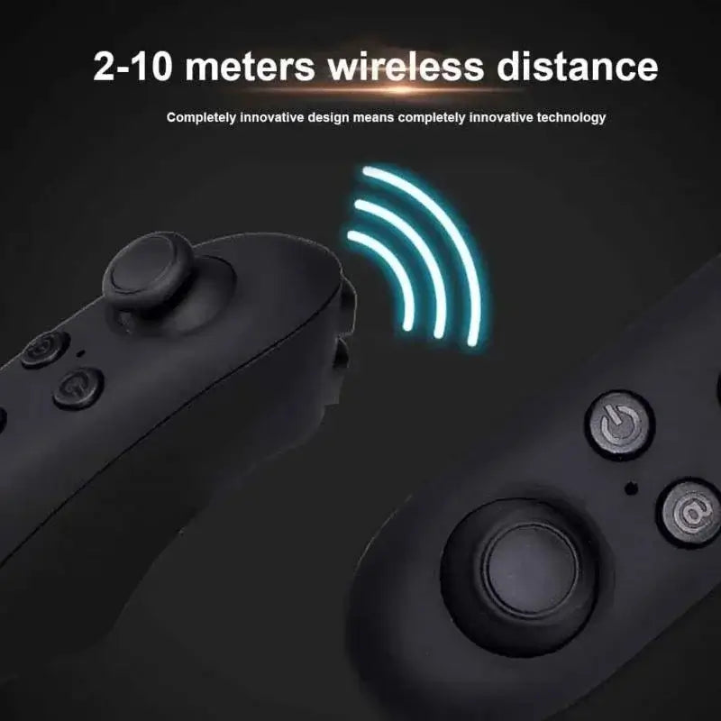 View details for Remote Control Gamepad for Mobile VR Glasses – Wireless Android Smartphone Controller with E-book Page Turning Lever