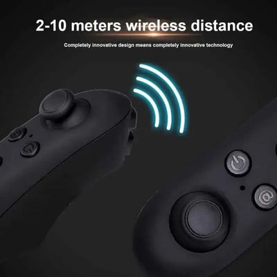 View details for Remote Control Gamepad for Mobile VR Glasses – Wireless Android Smartphone Controller with E-book Page Turning Lever