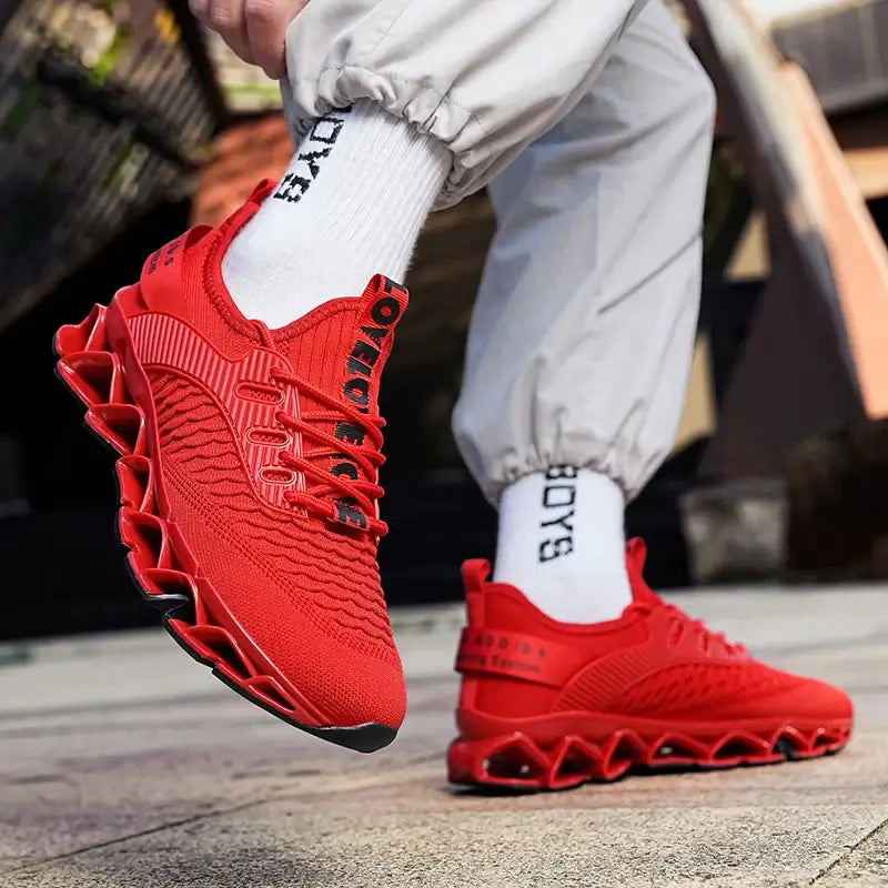 Men’s luxury sneakers – breathable casual trainers, fashion loafers, running shoes for men