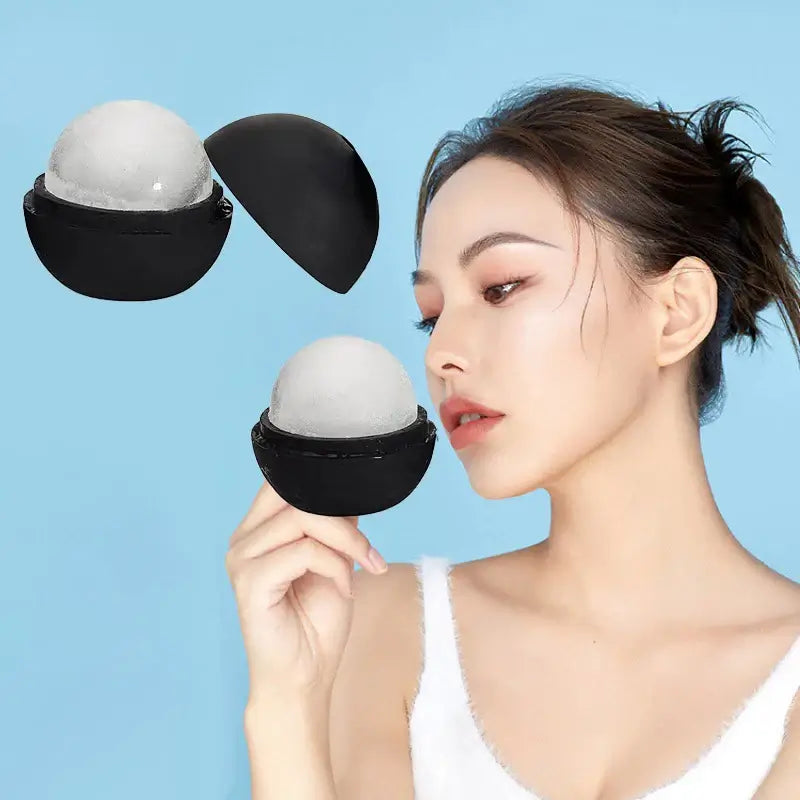 1pc Ice Roller for Face and Eye – Silicone Ice Mold Facial Beauty Tool for Skin Care and Puffiness Relief