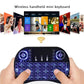 Nevytech View details for 2.4G Air Mouse with Touchpad i8 Backlit Mini Wireless Keyboard – Arabic, French, Spanish, Russian – for PC and Android TV Box