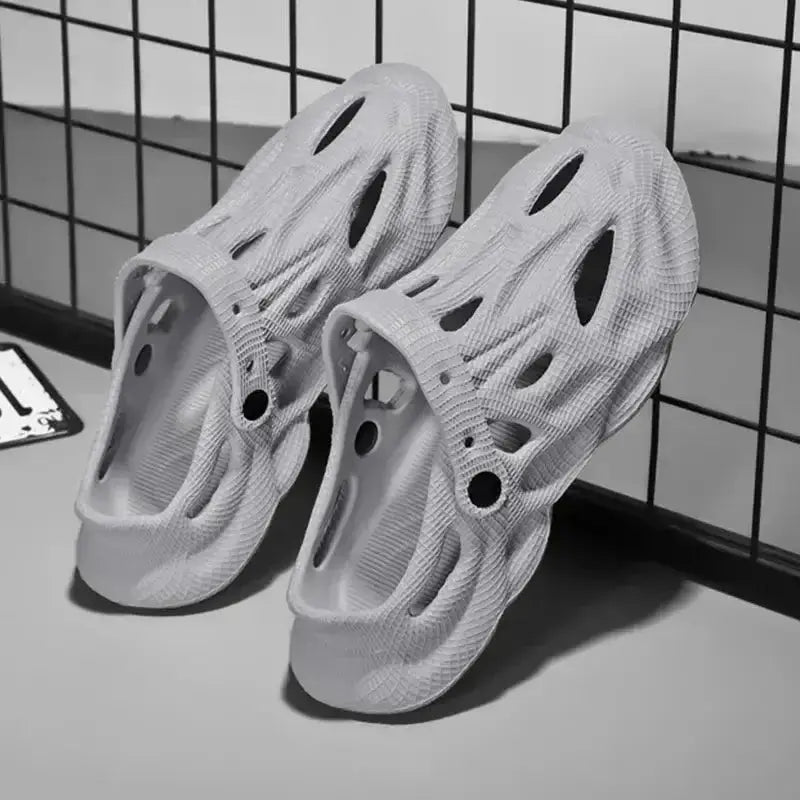 Nevytech men’s summer EVA slippers are lightweight, non-slip, and comfortable—perfect for indoor, outdoor, and beach use.