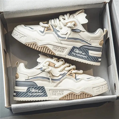 Men's fashion sneakers – autumn new brand design with comfortable soft soles, casual running shoes Tenis Masculino style