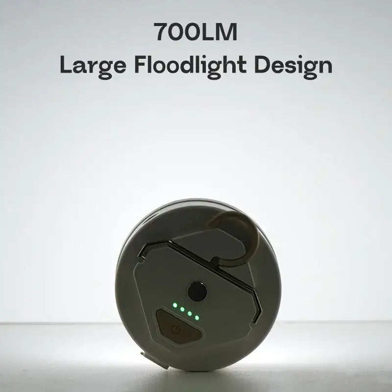 MOSLIGHTING 700LM large floodlight design featuring a compact shape and indicator lights for easy use.