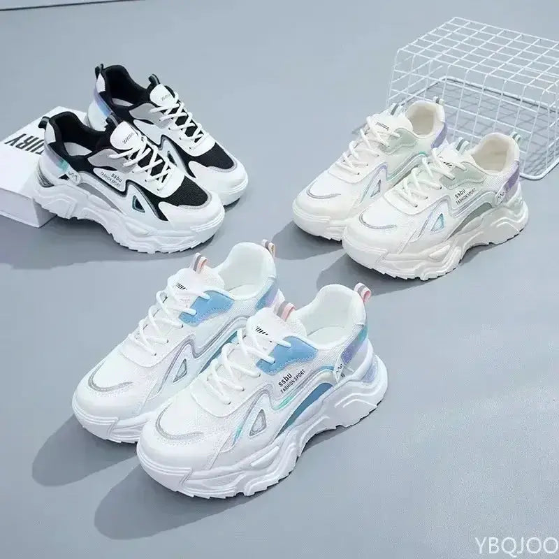 Nevytech women’s platform sneakers combine bold style, breathable comfort, and durable design—perfect for daily wear or street fashion.
