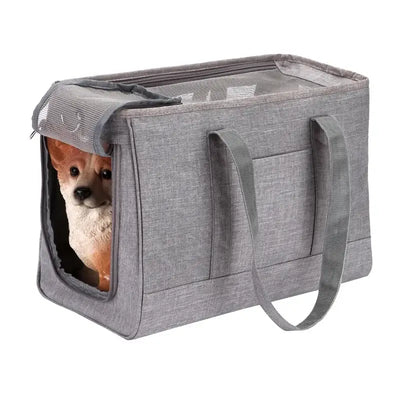 Breathable Pet Dog Carrier Bag – Portable Mesh Puppy Backpack and Handbag for Small Dogs and Cats, Perfect for Travel and Outdoor Trips