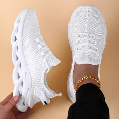 Men's casual sport shoes – breathable lightweight mesh sneakers, black outdoor running, athletic jogging, and walking shoes
