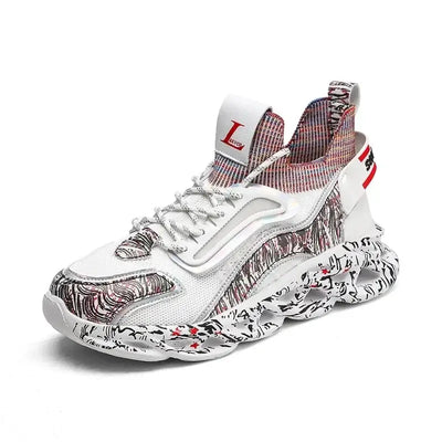 2025 men's running shoes – breathable mesh fashion sneakers, non-slip sports shoes, comfortable casual walking footwear