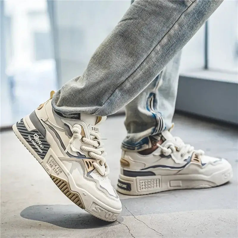 Men's fashion sneakers – autumn new brand design with comfortable soft soles, casual running shoes Tenis Masculino style