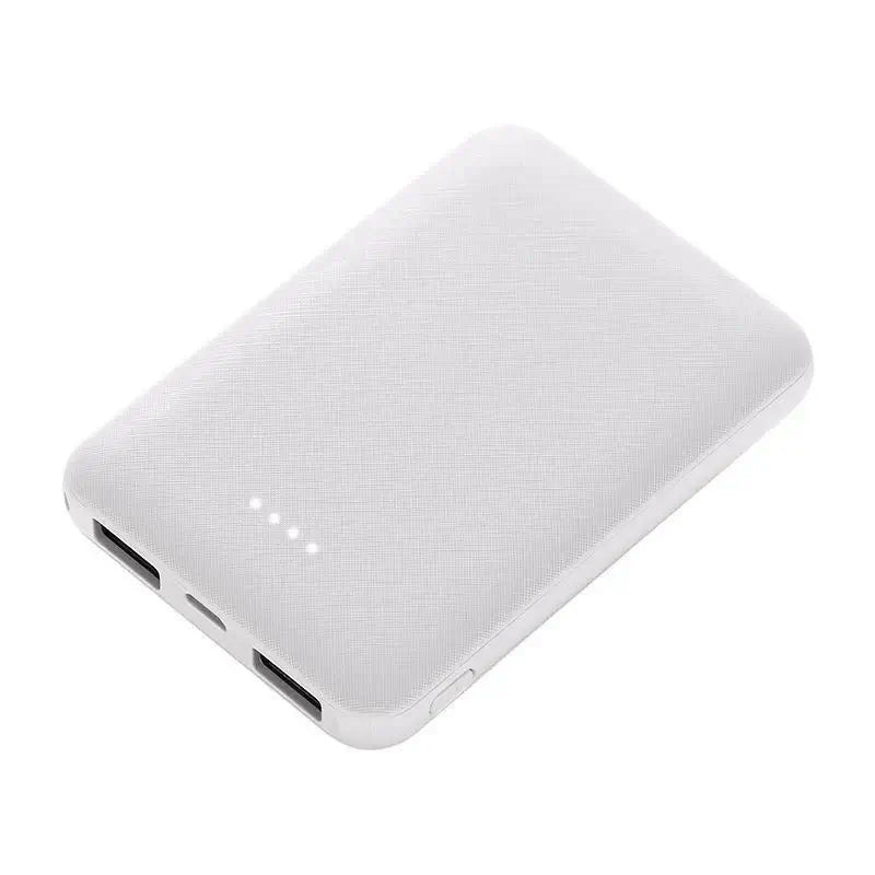 20000mAh portable power bank with dual USB outputs and LED indicator for fast charging