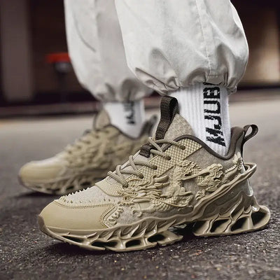Men's luxury sneakers – breathable casual trainers, fashion loafers, running and race shoes for men.