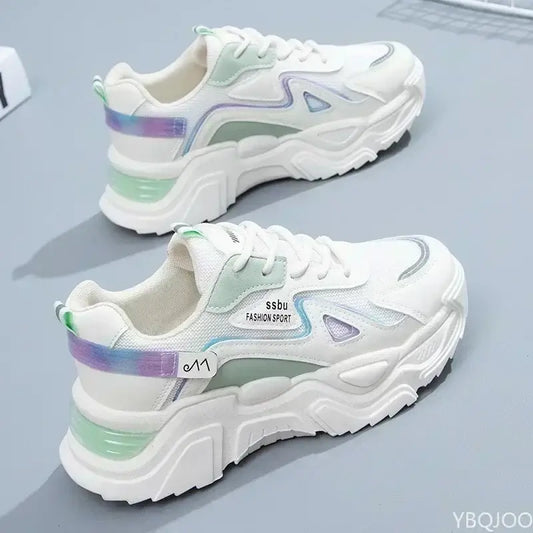 Nevytech women’s platform sneakers combine bold style, breathable comfort, and durable design—perfect for daily wear or street fashion.