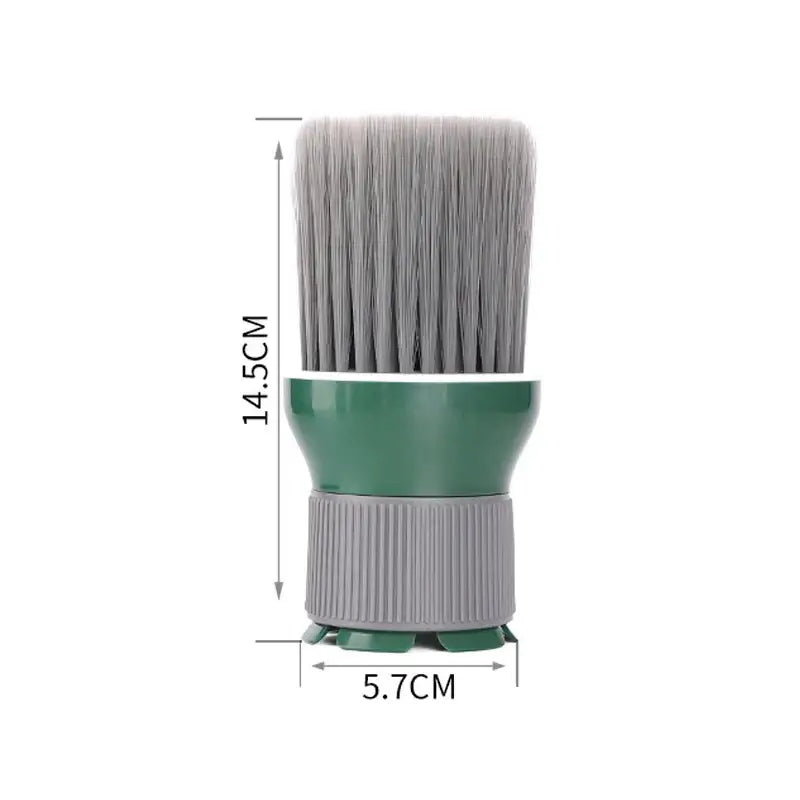 Barbertop Hair Dryer Brush for hairdressing, featuring soft bristles and ergonomic handle for precise cleaning.