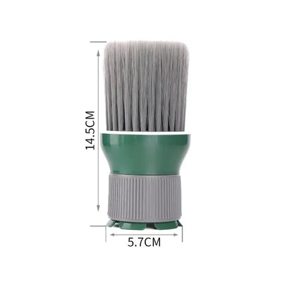 Barbertop Hair Dryer Brush for hairdressing, featuring soft bristles and ergonomic handle for precise cleaning.