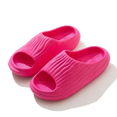 Unisex EVA thick-soled non-slip odor-resistant outdoor slippers for men and women, ideal for home and casual wear.
