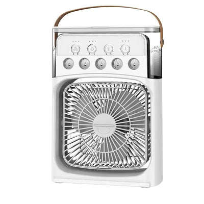 View details for Portable 3-in-1 Mini AC Air Cooler, Fan, and Humidifier with LED Light for Home, Office, or Camping