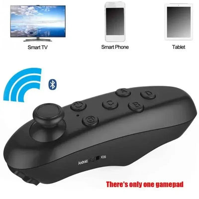 View details for Remote Control Gamepad for Mobile VR Glasses – Wireless Android Smartphone Controller with E-book Page Turning Lever