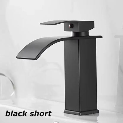 Nevytech Waterfall Sink Faucet dual hot cold control