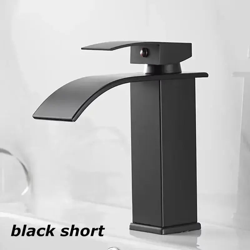 Nevytech Waterfall Sink Faucet dual hot cold control