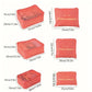 Nevytech 6Pcs Travel Packing Cubes Set organized inside a suitcase for efficient packing.
