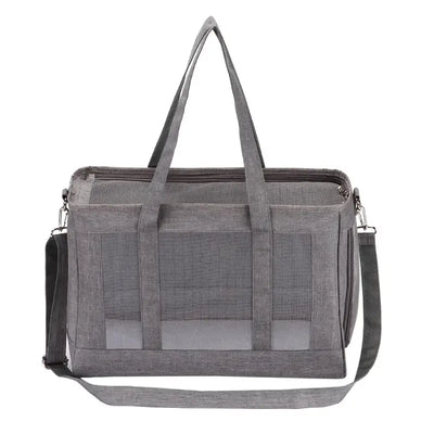 Breathable Pet Dog Carrier Bag – Portable Mesh Puppy Backpack and Handbag for Small Dogs and Cats, Perfect for Travel and Outdoor Trips