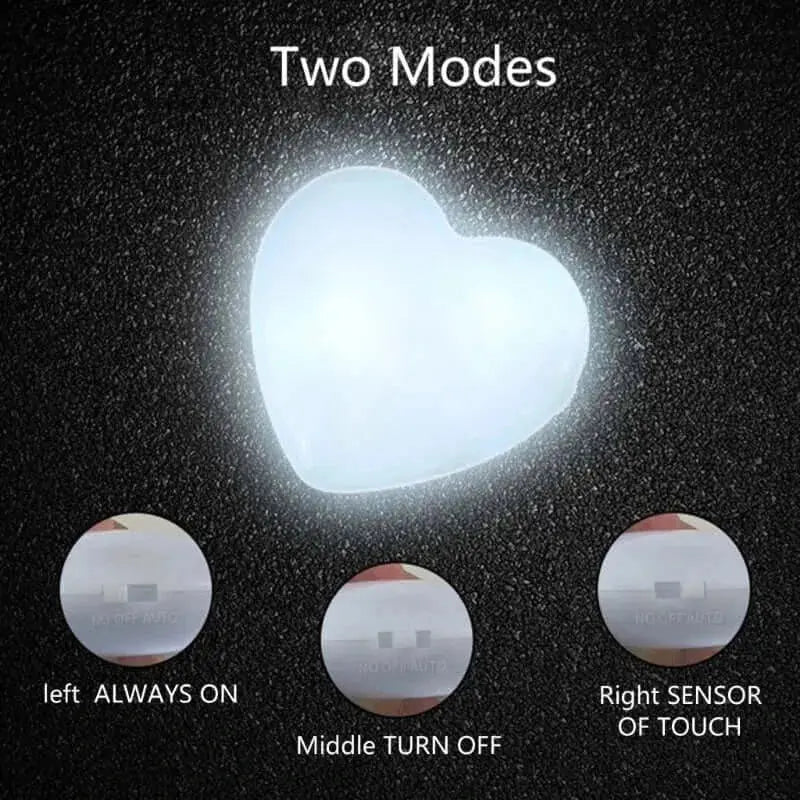 Nevytech Purse Heart LED Light Handbag Lamp heart shaped design