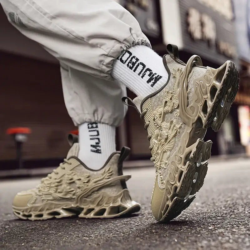 Men's luxury sneakers – breathable casual trainers, fashion loafers, running and race shoes for men.