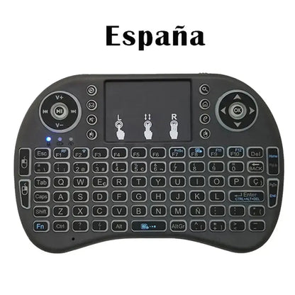 Nevytech View details for 2.4G Air Mouse with Touchpad i8 Backlit Mini Wireless Keyboard – Arabic, French, Spanish, Russian – for PC and Android TV Box