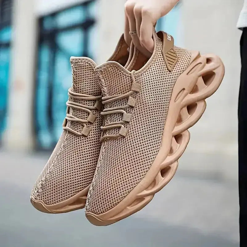 Nevytech men’s casual sneakers combine luxury design and breathable comfort—perfect for daily wear, travel, or casual outings.