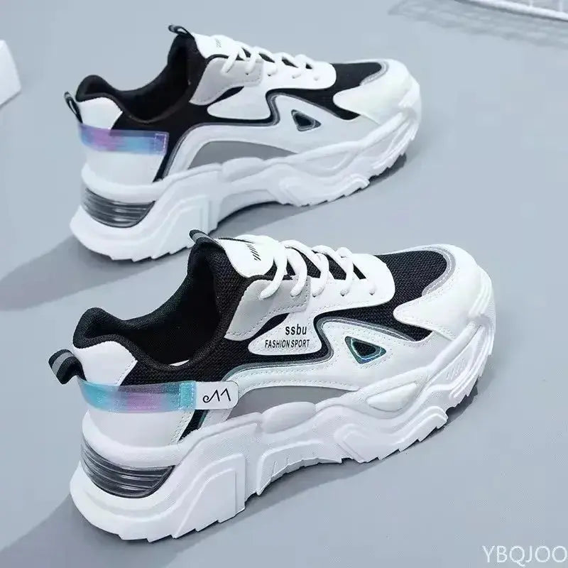 Nevytech women’s platform sneakers combine bold style, breathable comfort, and durable design—perfect for daily wear or street fashion.