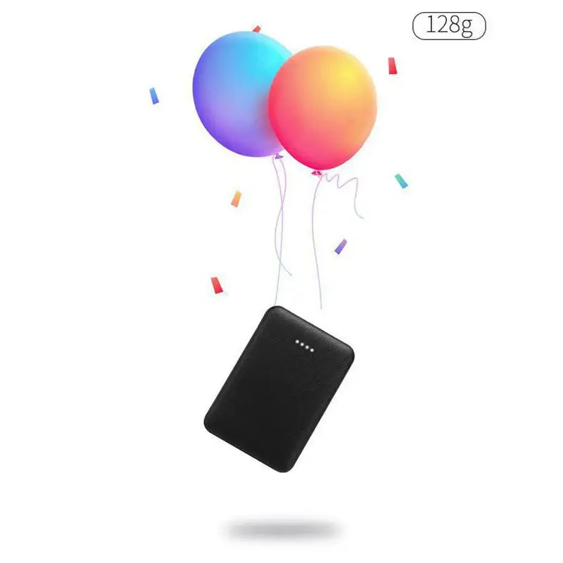 20000mAh portable power bank with balloons, lightweight and ideal for on-the-go charging.
