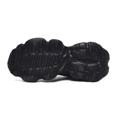 Men's platform running sneakers – fashion athletic walking shoes, large size 48, high-quality street style footwear