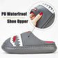 Nevytech men’s cozy winter slippers feature plush warmth, soft cushioning, and anti-slip soles—perfect for indoor comfort during cold days