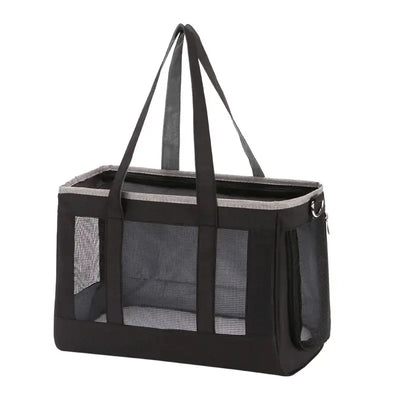 Breathable Pet Dog Carrier Bag – Portable Mesh Puppy Backpack and Handbag for Small Dogs and Cats, Perfect for Travel and Outdoor Trips