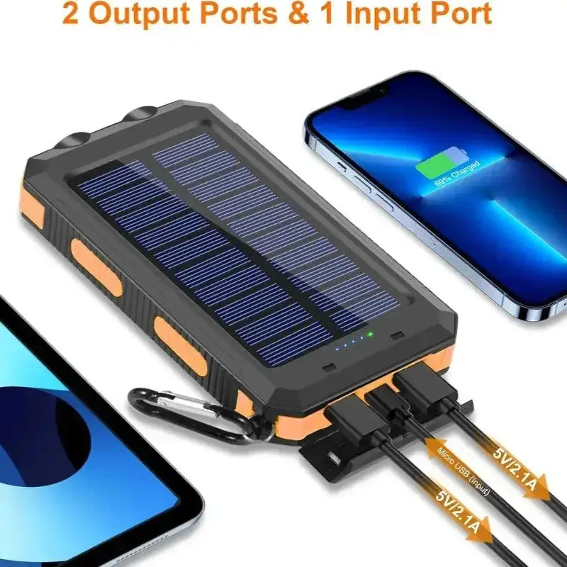 Nevytech 20000mAh Solar Power Bank outdoor portable charger