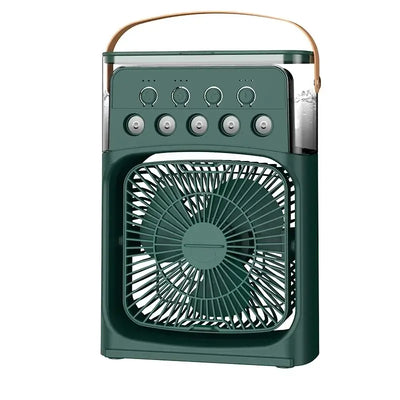View details for Portable 3-in-1 Mini AC Air Cooler, Fan, and Humidifier with LED Light for Home, Office, or Camping