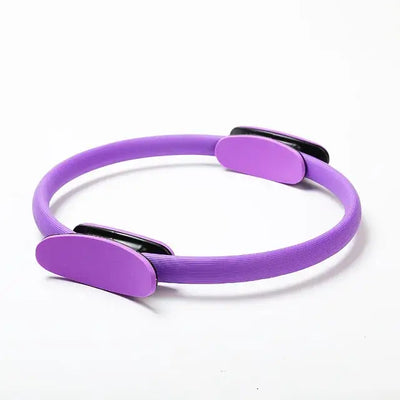 Purple Pilates ring for fitness training, ideal for body shaping and enhancing workouts.