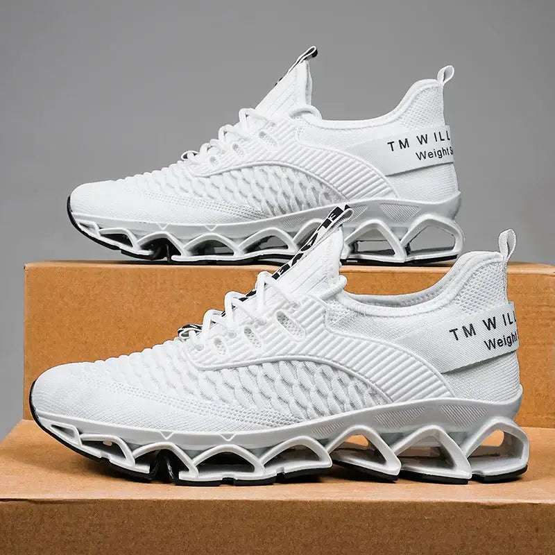 Men’s luxury sneakers – breathable casual trainers, fashion loafers, running shoes for men