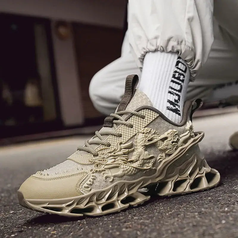 Men's luxury sneakers – breathable casual trainers, fashion loafers, running and race shoes for men.
