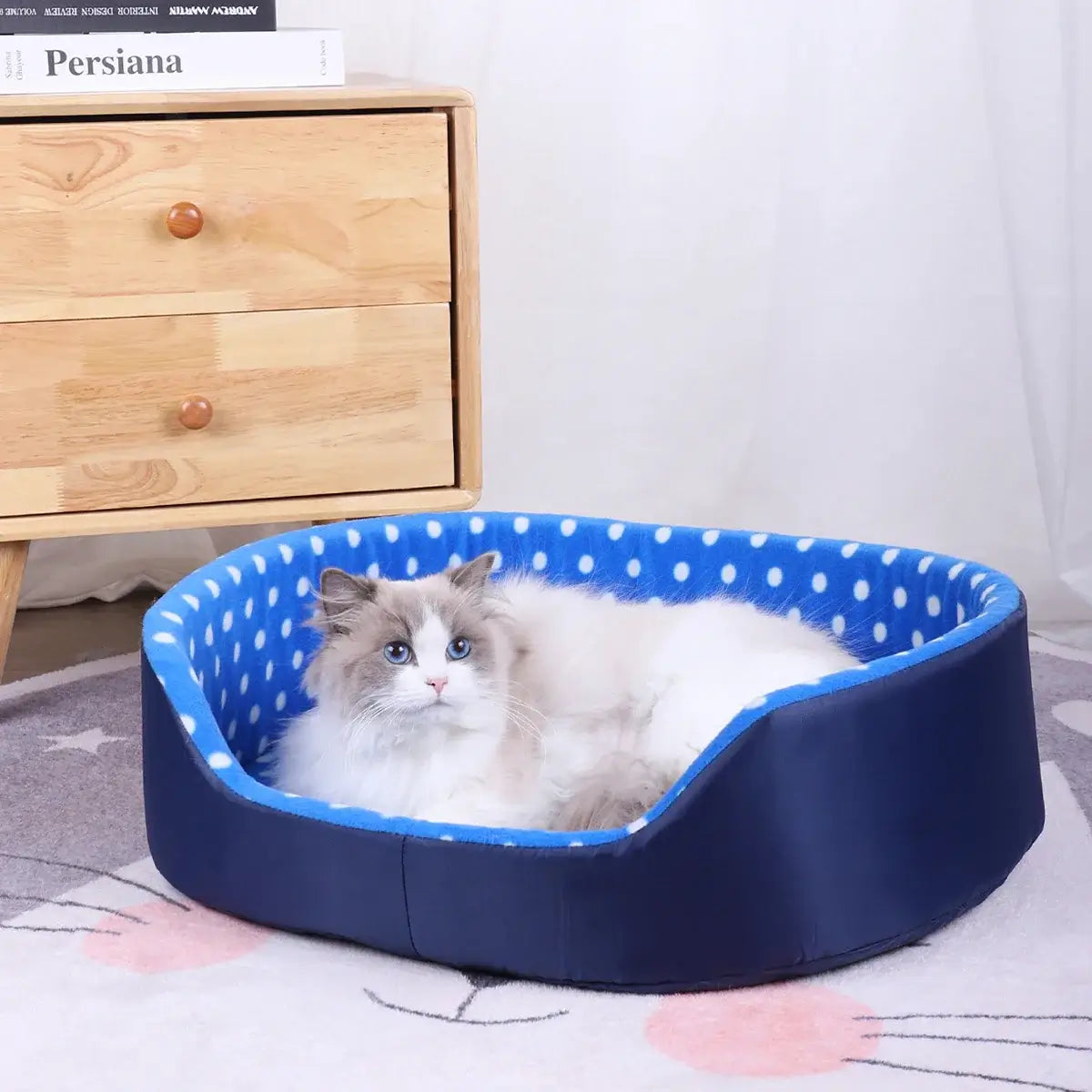 Comfortable Cats Bed – Pet Furniture Sofa for Cats, Houses and Habitats, Home Accessories and Supplies