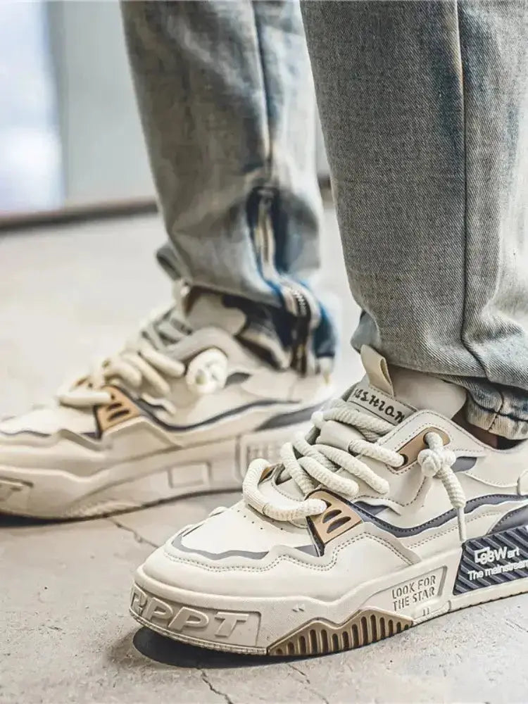 Nevytech men’s fashion sneakers feature soft soles, breathable design, and lightweight comfort—perfect for running, workouts, or daily wear.