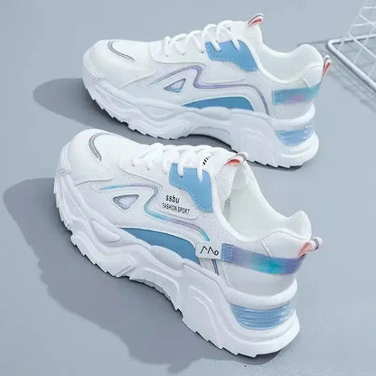 Nevytech women’s platform sneakers combine bold style, breathable comfort, and durable design—perfect for daily wear or street fashion.
