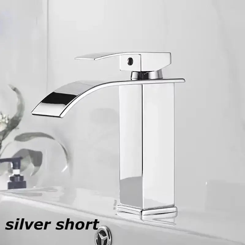 Nevytech Waterfall Sink Faucet dual hot cold control