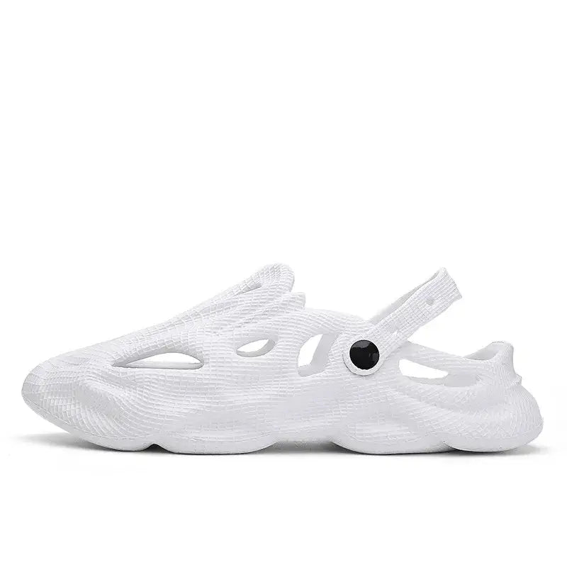 View details for Bebealy Men’s Hollow Hole Summer Outdoor EVA Beach Slippers, Non-Slip Sandals, Soft Cloud Slides