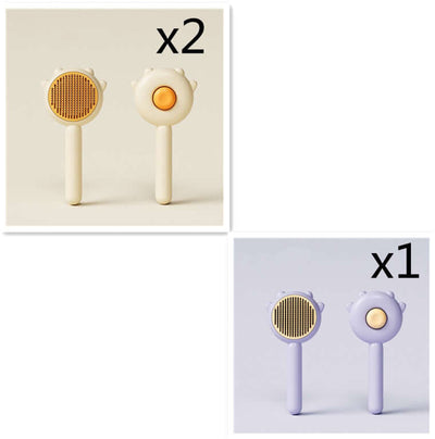 Cat and Dog Massage Comb – Hair Removal Grooming Brush with Cleaning Scratcher for Pets