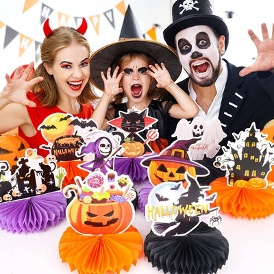 NEVY-TECH Halloween decoration supplies include banners, balloons, and lights—perfect for themed party and event décor.