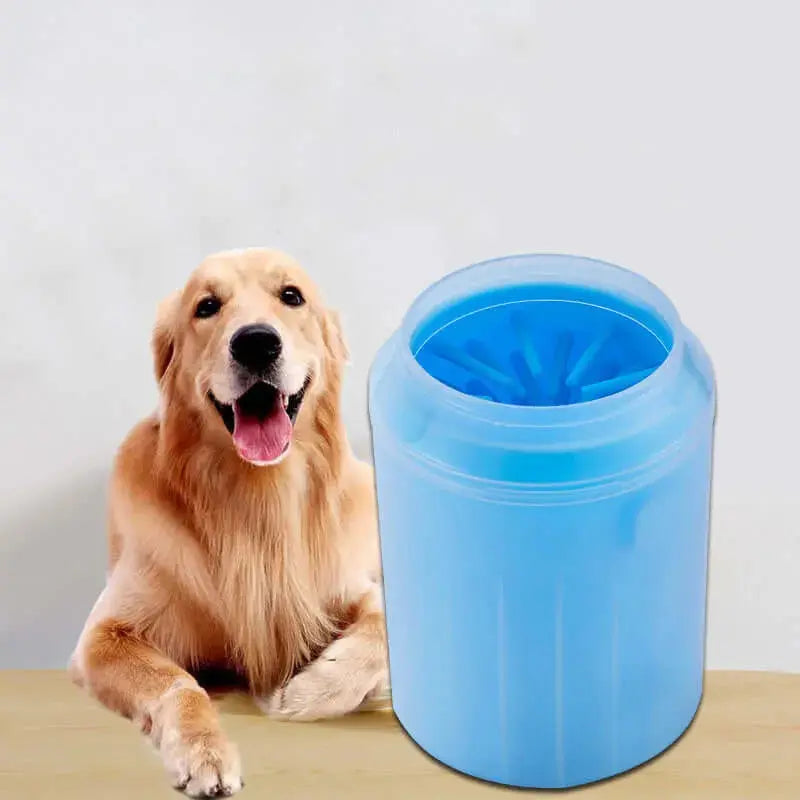 Pet Foot Washing Cup for Dogs and Cats – Automatic Claw Cleaning Gadget for Quick and Easy Paw Wash