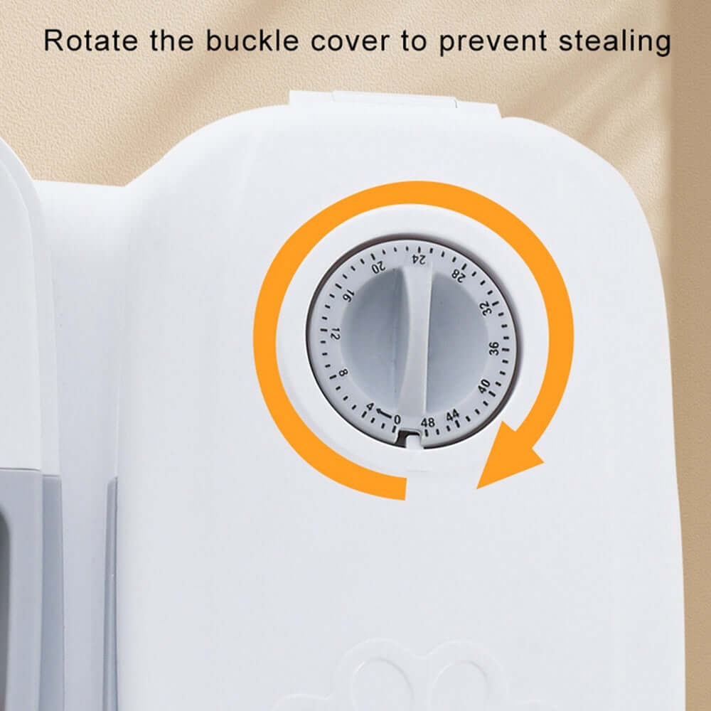 Automatic Smart Pet Feeder with Timer and Stainless Steel Bowl for Cats and Dogs – Food Dispenser Pet Feeding Supplies