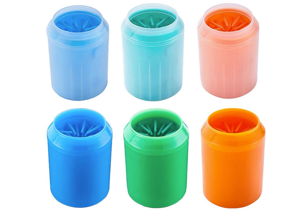 Pet Foot Washing Cup for Dogs and Cats – Automatic Claw Cleaning Gadget for Quick and Easy Paw Wash